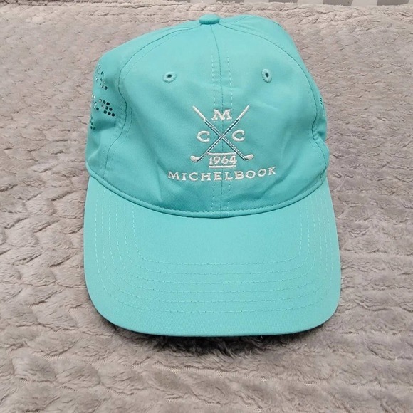 Kate Lord MCC Michelbook Exclusively AHEAD Ladies Adjustable Cap‎ Hat Light Blue - Picture 1 of 8